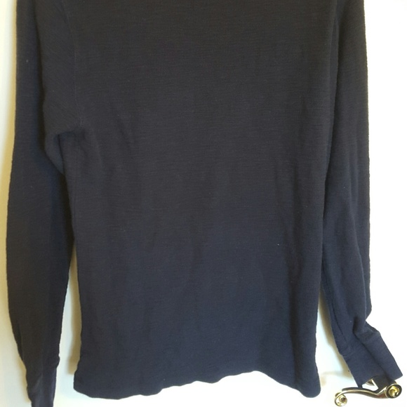 Arizona Jeans Black Full Sleeve Cotton Knit Shirt - Picture 2 of 3